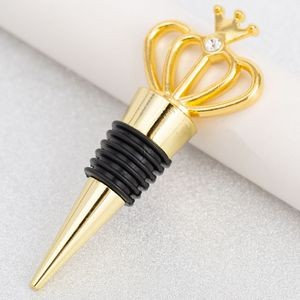 Dazzling Various Diamond Crown Shaped Wine Cork Bottle Stopper 5