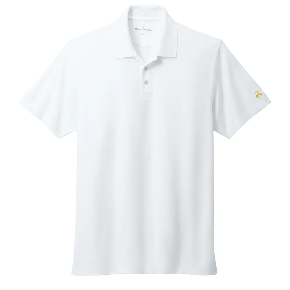 Brooks Brothers(R) Mesh Pique Performance Polo 7