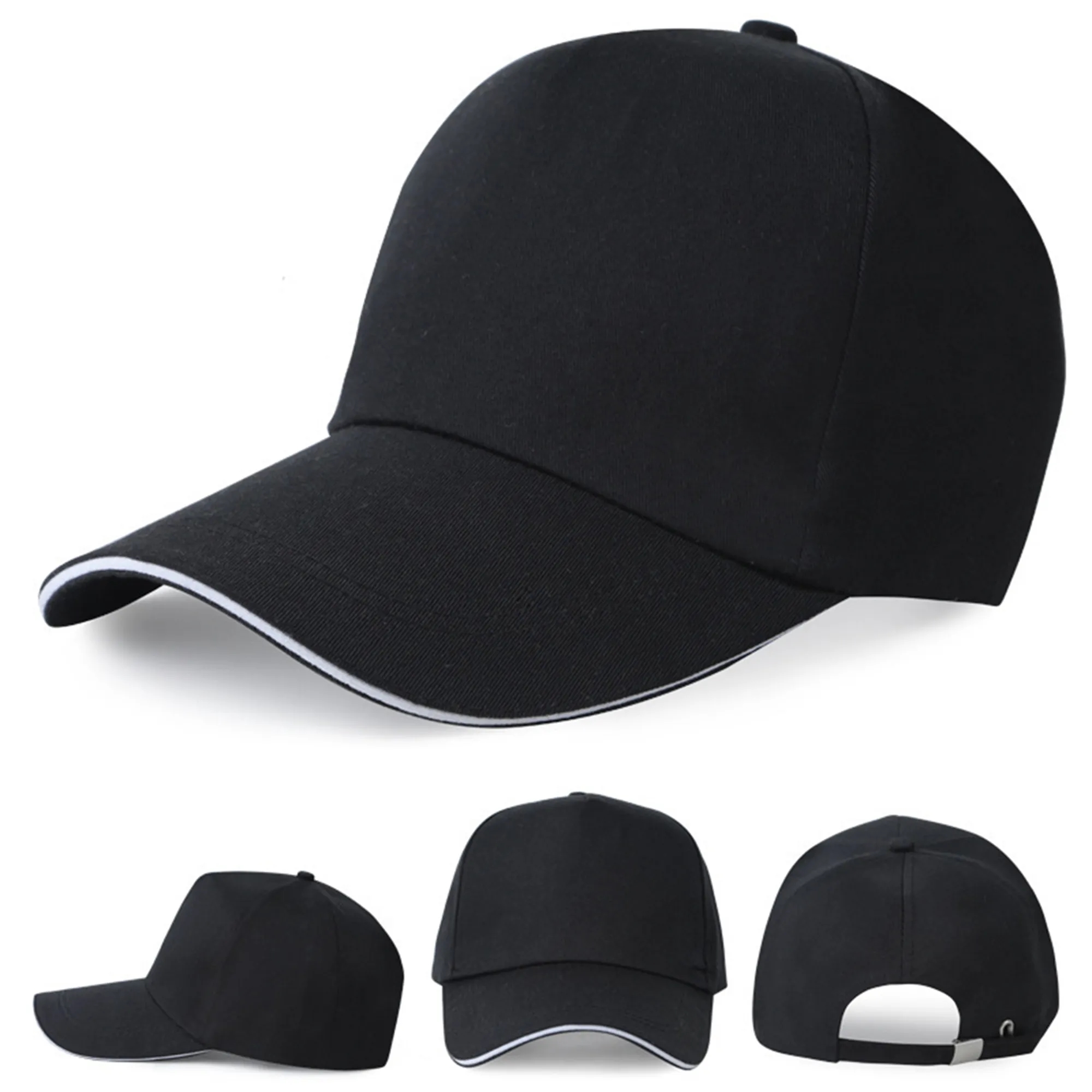 Outdoor 5 Panel Structured Baseball Cap 2