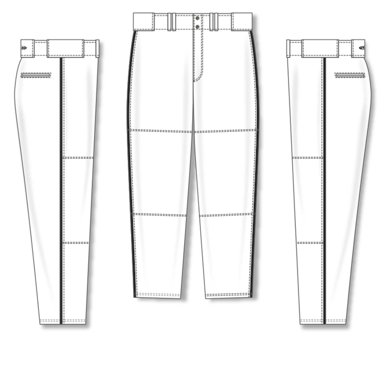Pro Baseball Pants BA1391-G01 63