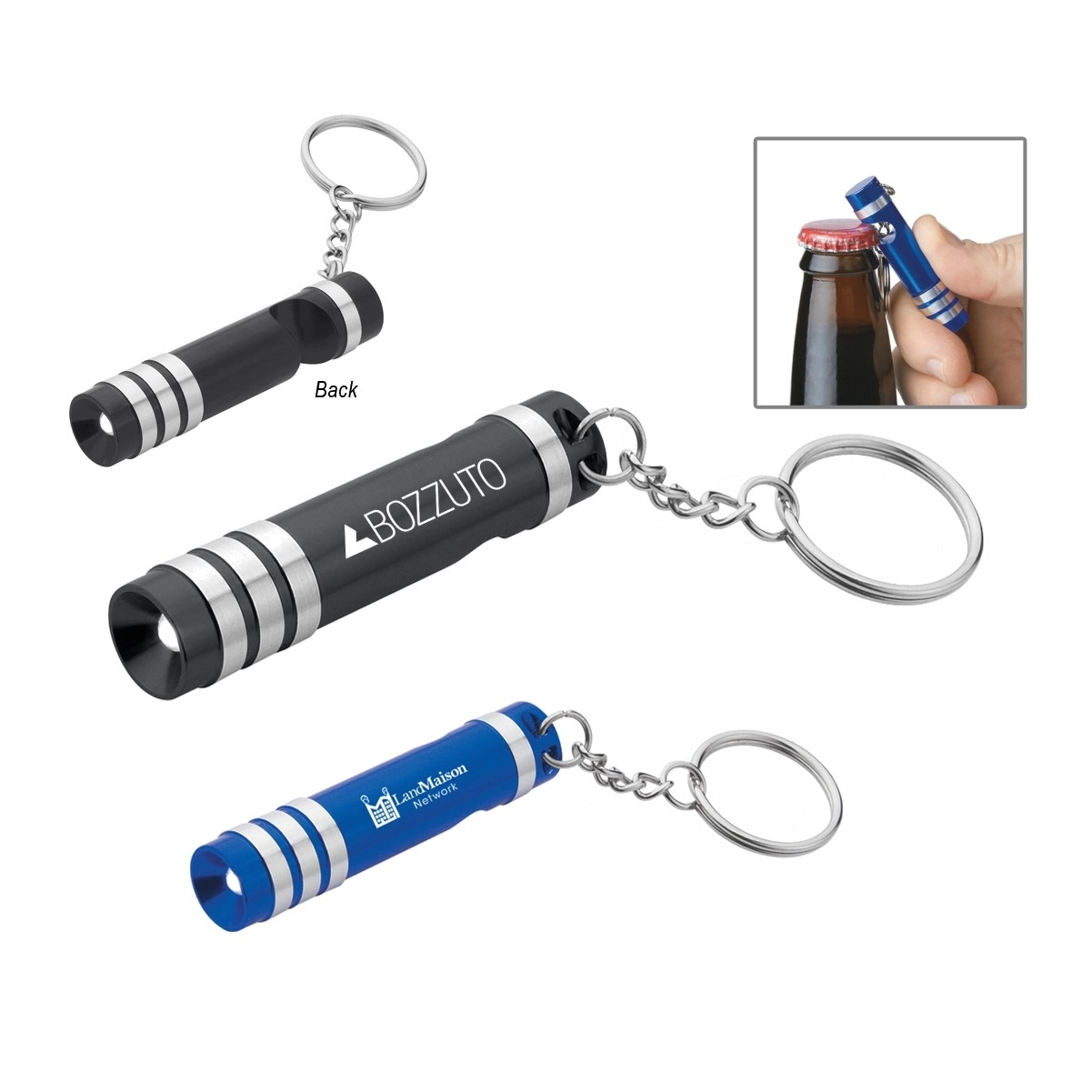 Versa Aluminum LED Key Light With Bottle Opener 2