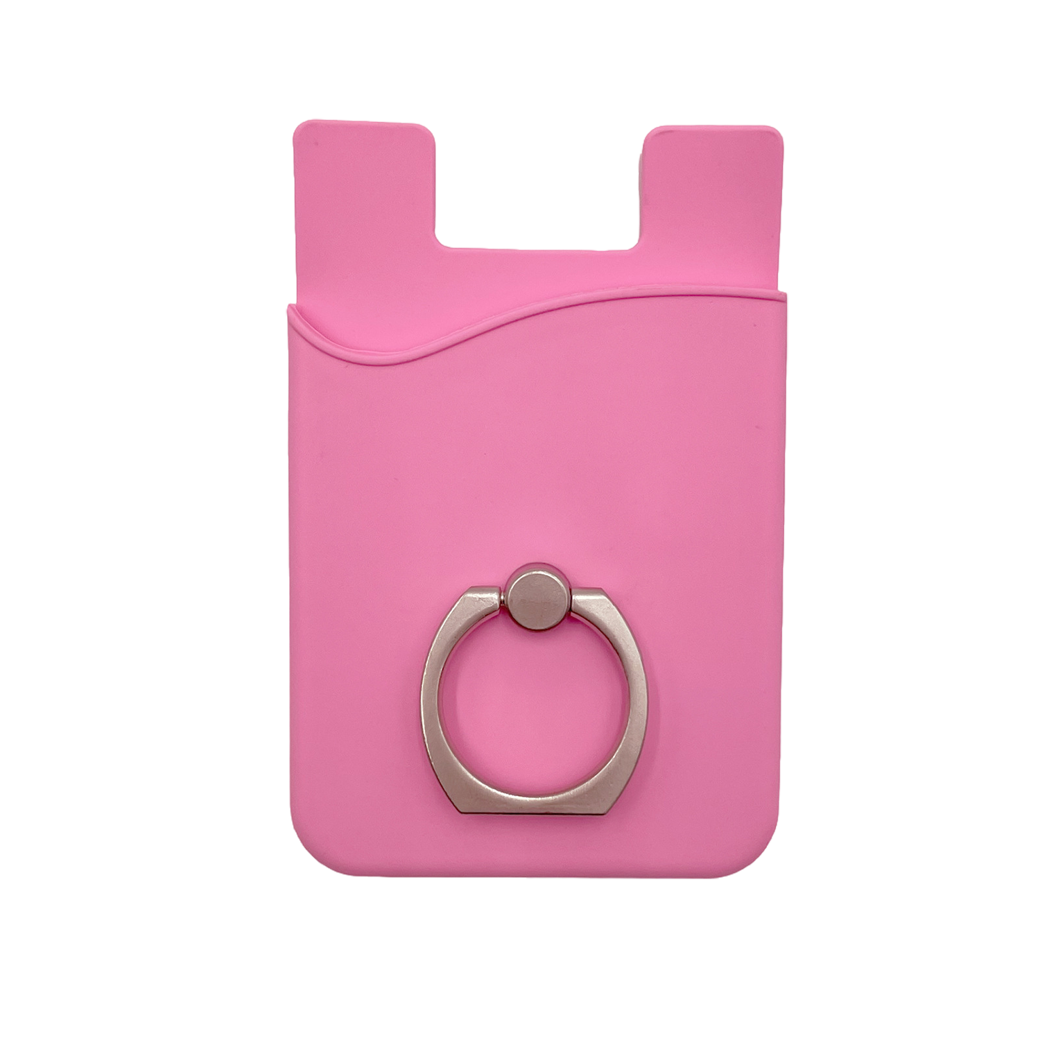 Silicone Card Holder with 360° Rotating Metal Ring 9
