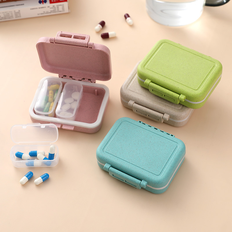 Portable Pill Box with 3 Inner Cases 7