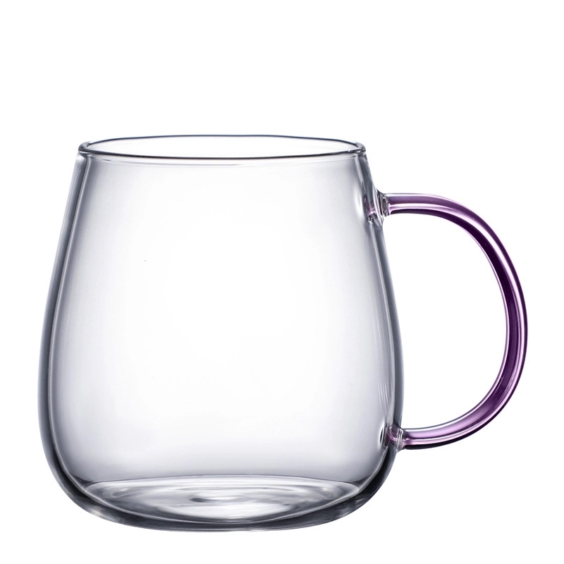 15.2 oz Glass Coffee Milk Tea Cups 2