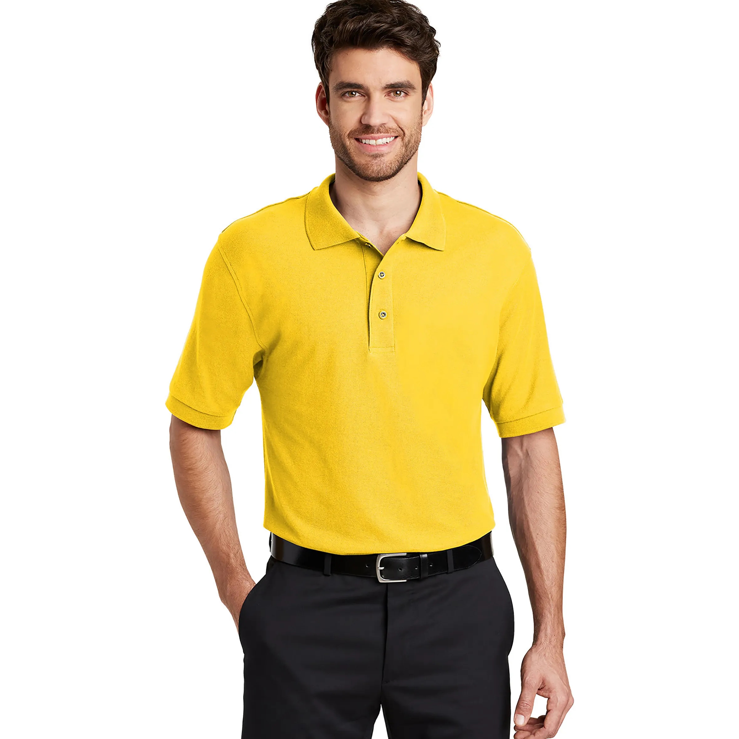 PORT AUTHORITY(R) SILK TOUCH(TM) POLO 112