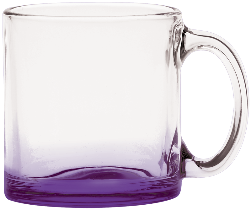 13 oz. Clear Glass Coffee Mug 3