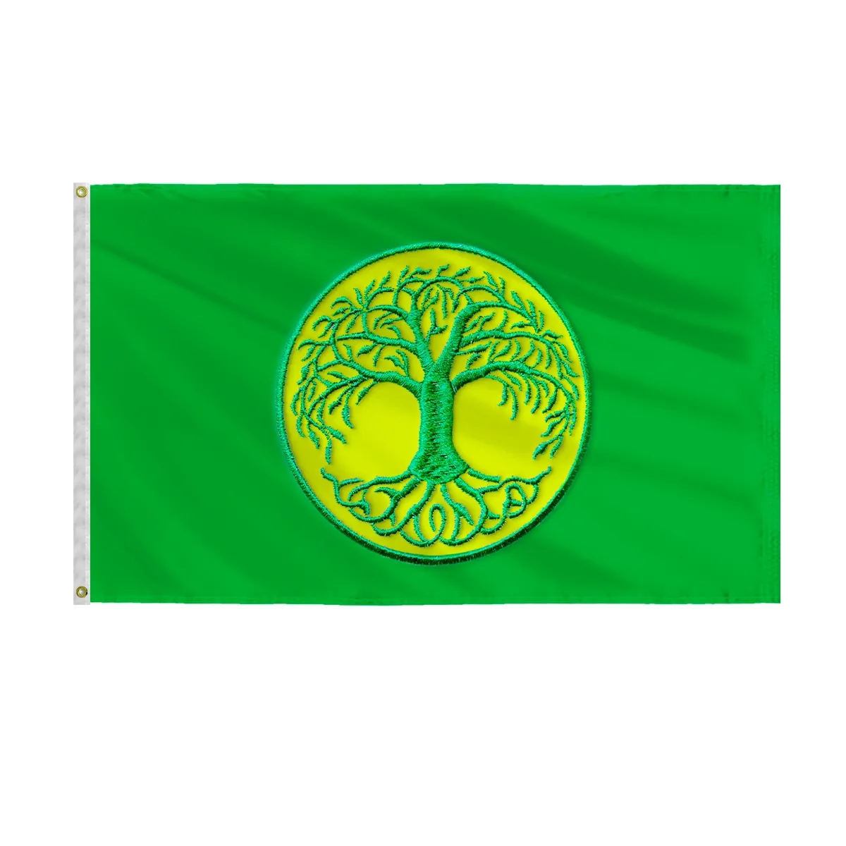 Applique & Embroidered Flag 3' x 5' Nylon 3