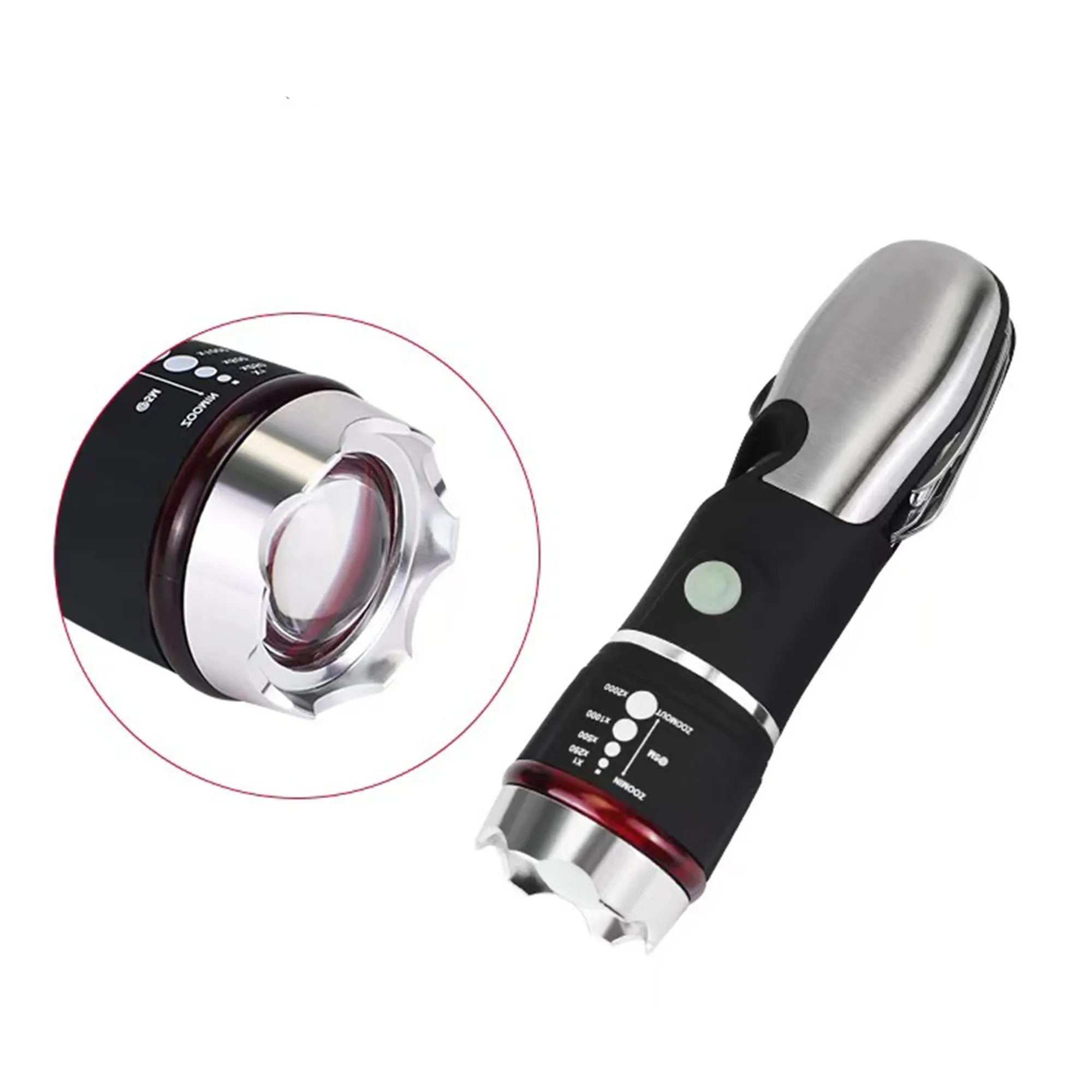 Customizable Multi-Function Safety Hammer Flashlight 4