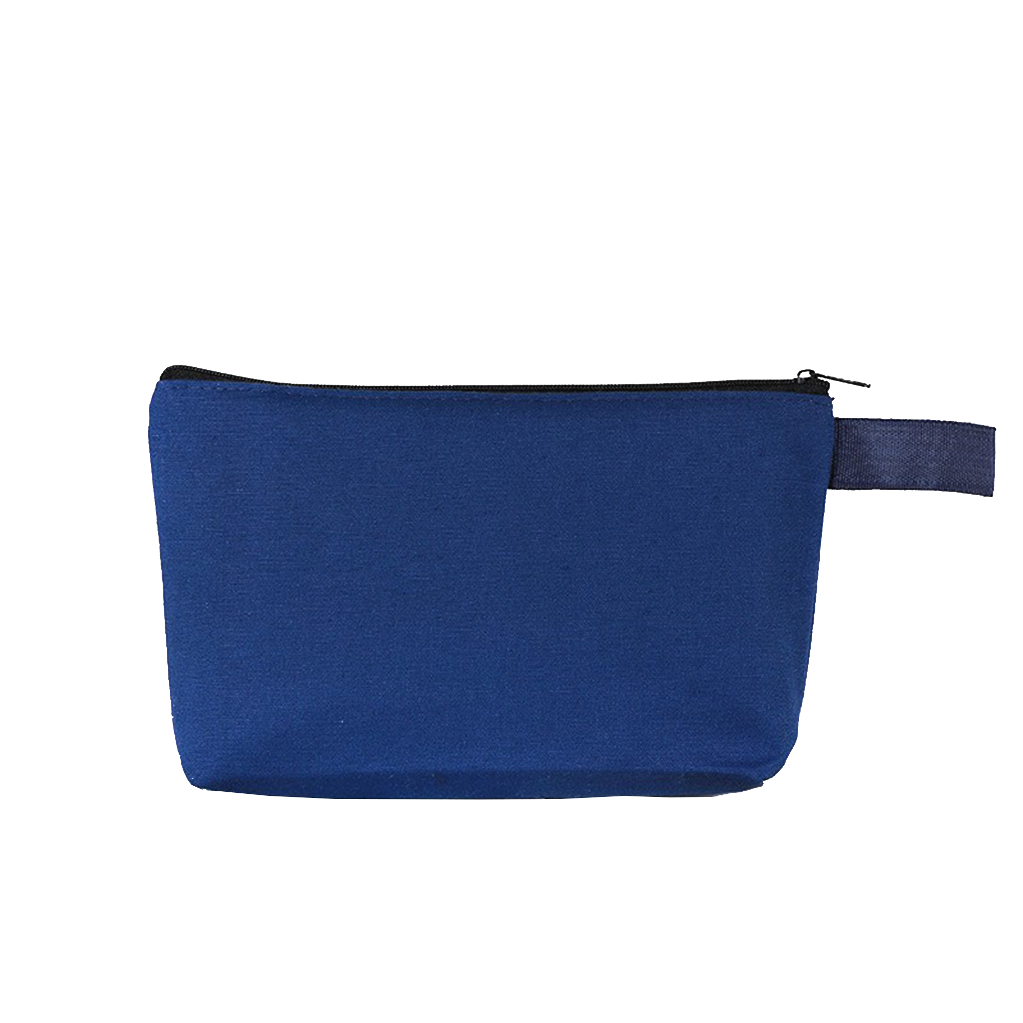 Candy Color Canvas Pencil Case Zipper Handheld Pouch 16