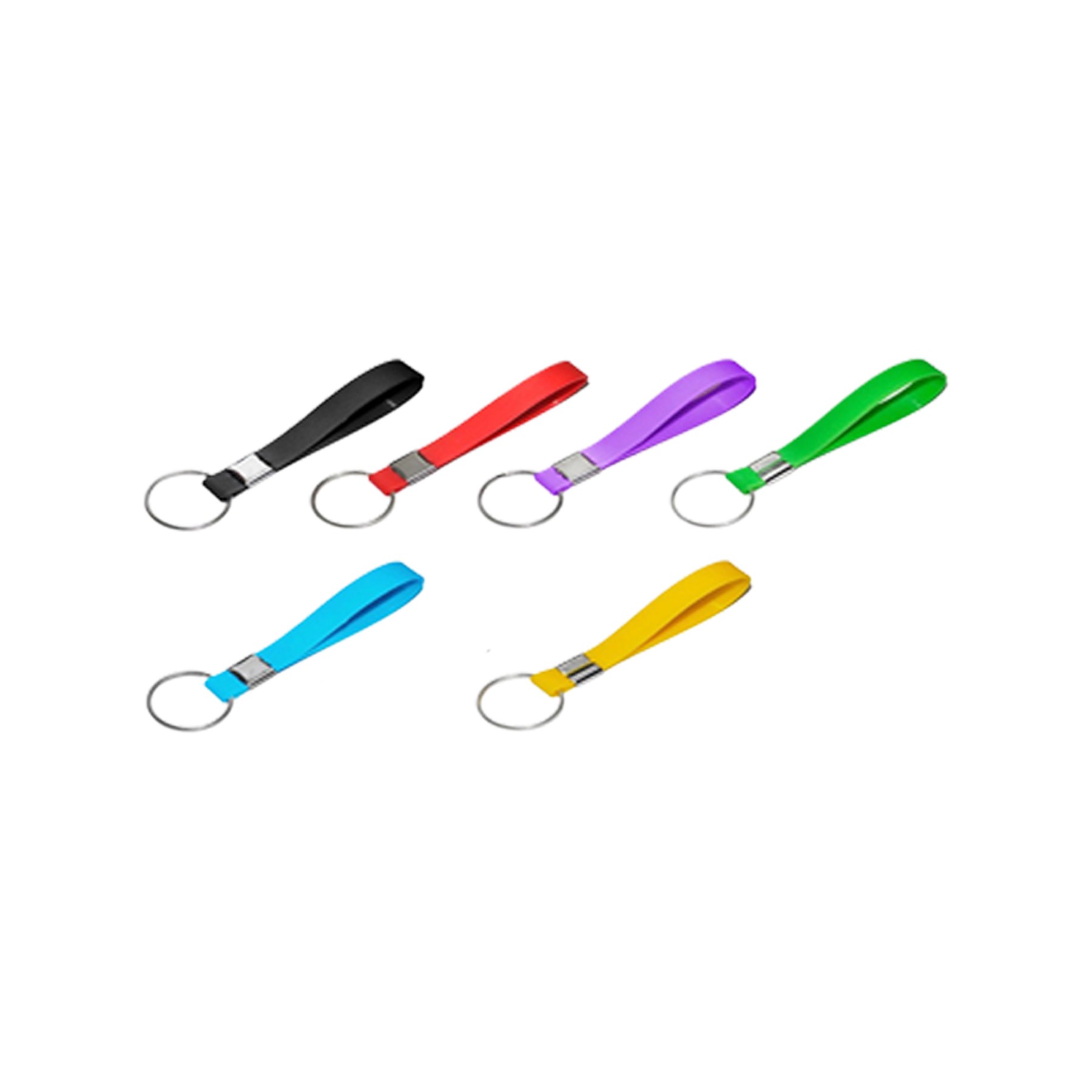 Silicone Wristband Key Chain 2