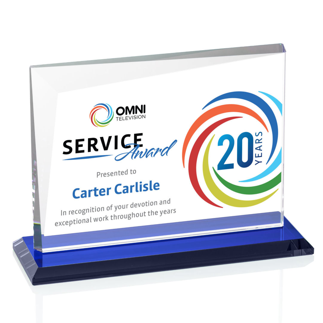 Mirela VividPrint™ Award - Blue 3