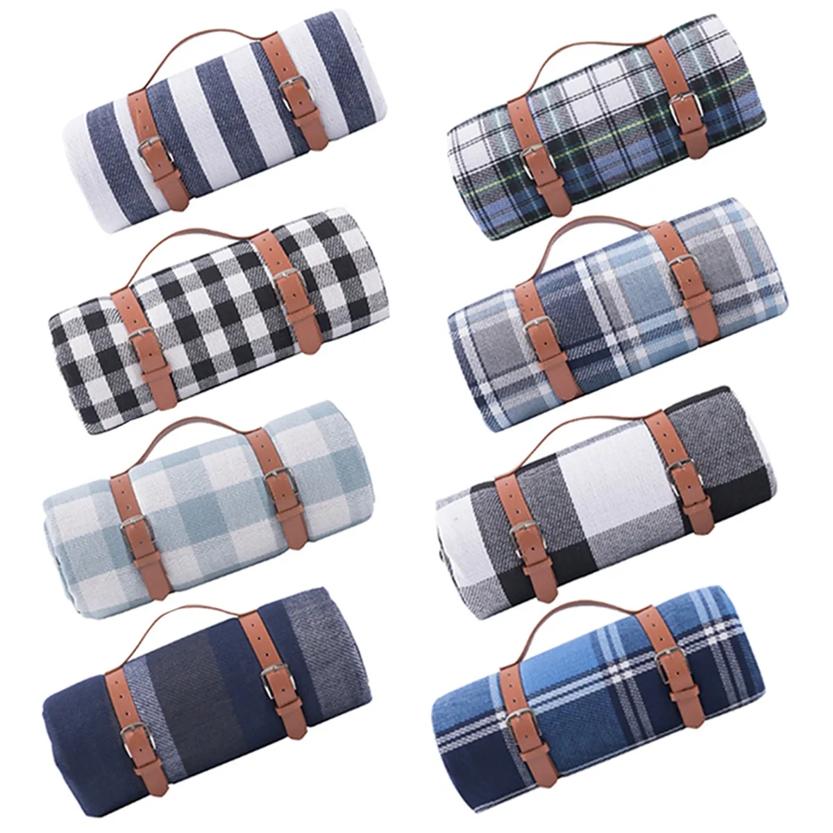 Portable Foldable Large Waterproof Picnic Blankets Beach Mat 8