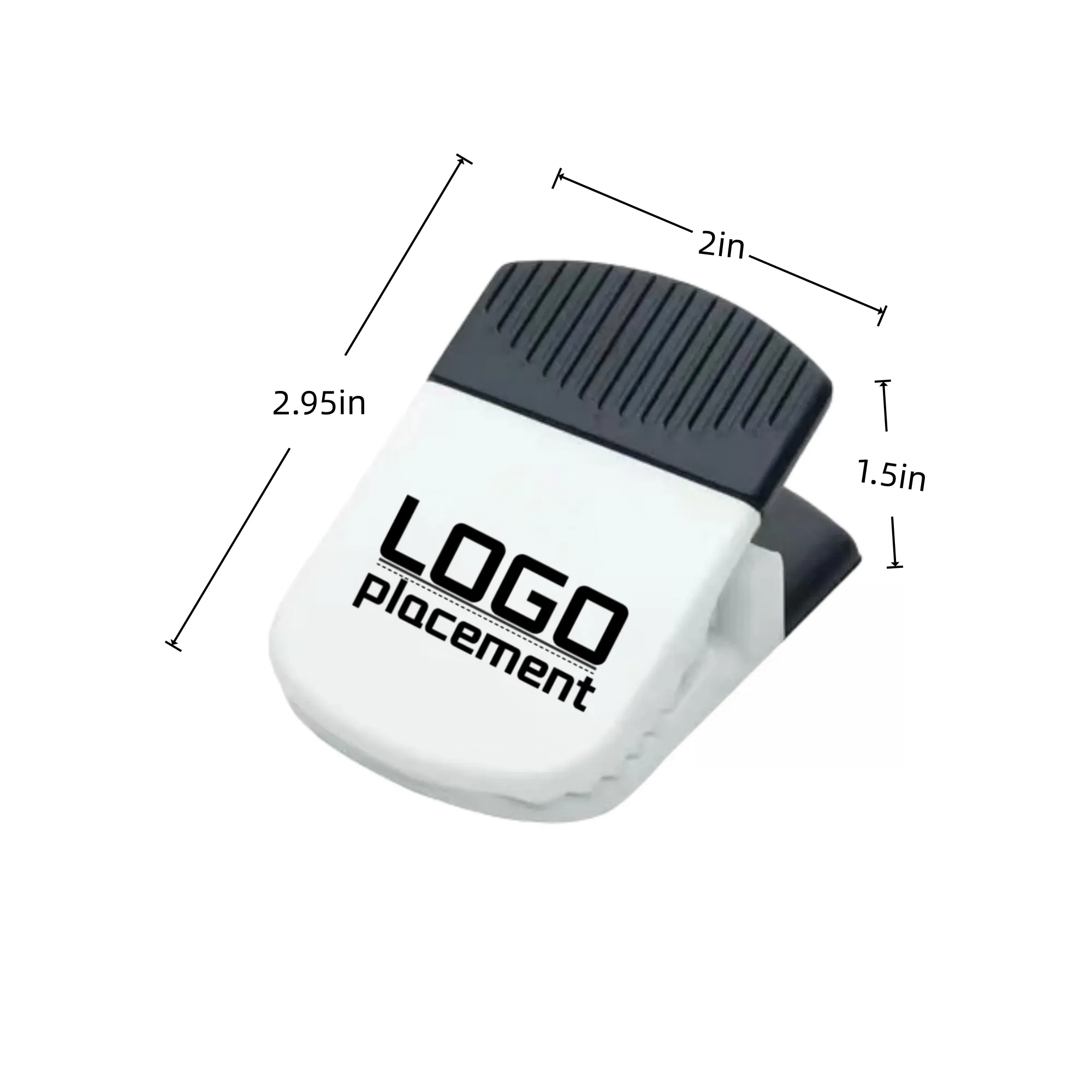 Refrigerator Magnet Square Clip for Snack Bags Photos" 5