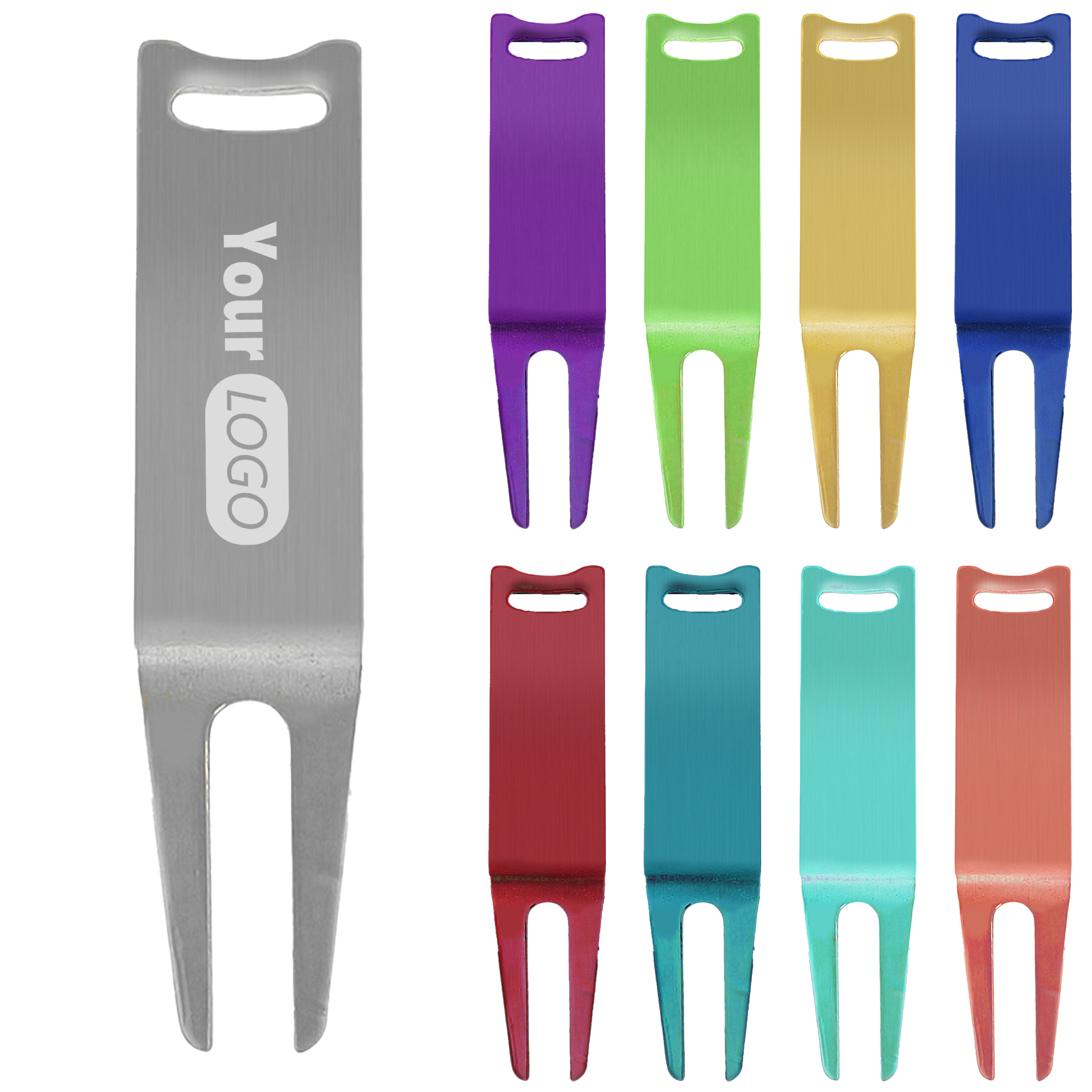 Metal Customizable Golf Divot Tool - Essential For Every Golfer 1