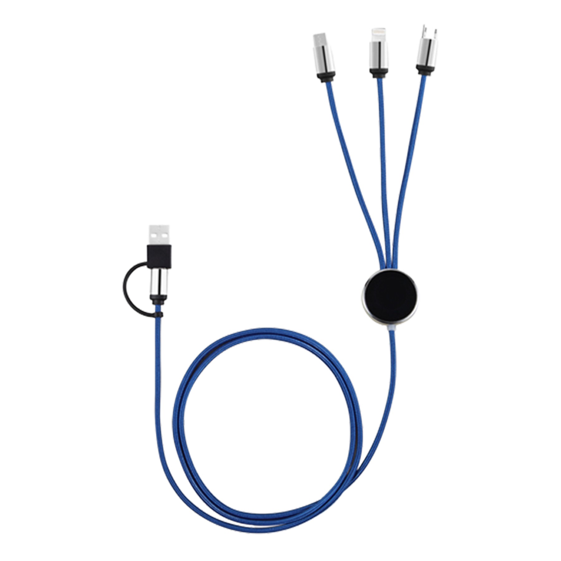 47.24 Inch 3 In 1 Charging Cable Compatible For Iphone 2