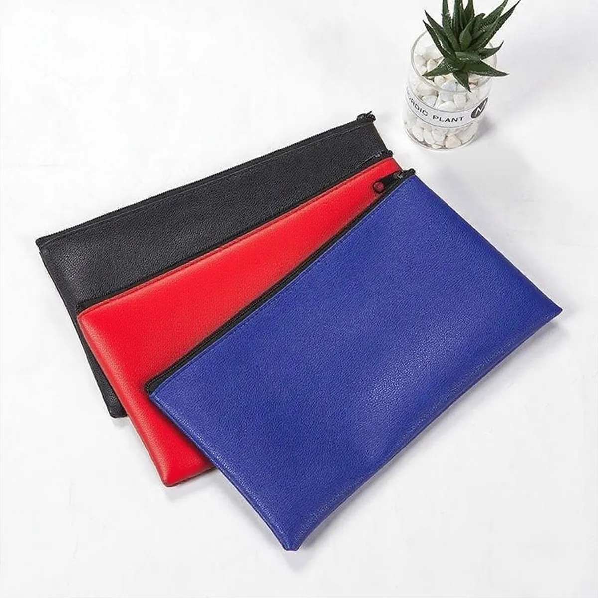 Compact Document Holder Hand Bag Coin Purse Custom Pouch 6
