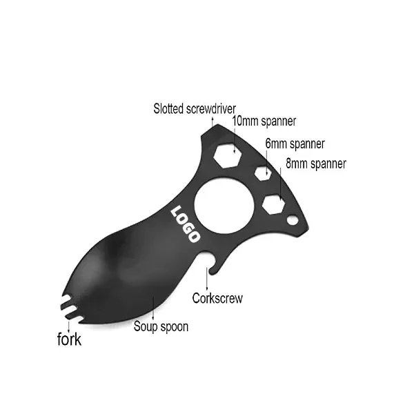 Multi-Tool Camping Spoon & Fork 4