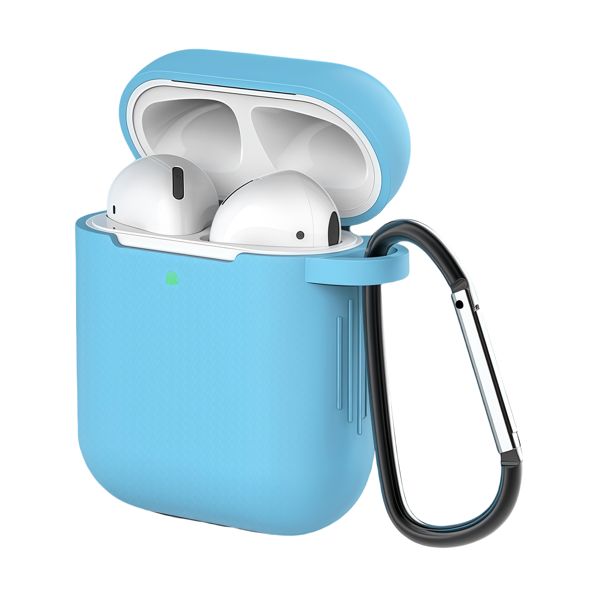 Silicone Earbud Case w/Carabiner 12