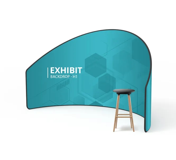 10 ft Exhibit Backdrop H1 (10Ft x 5Ft) 2