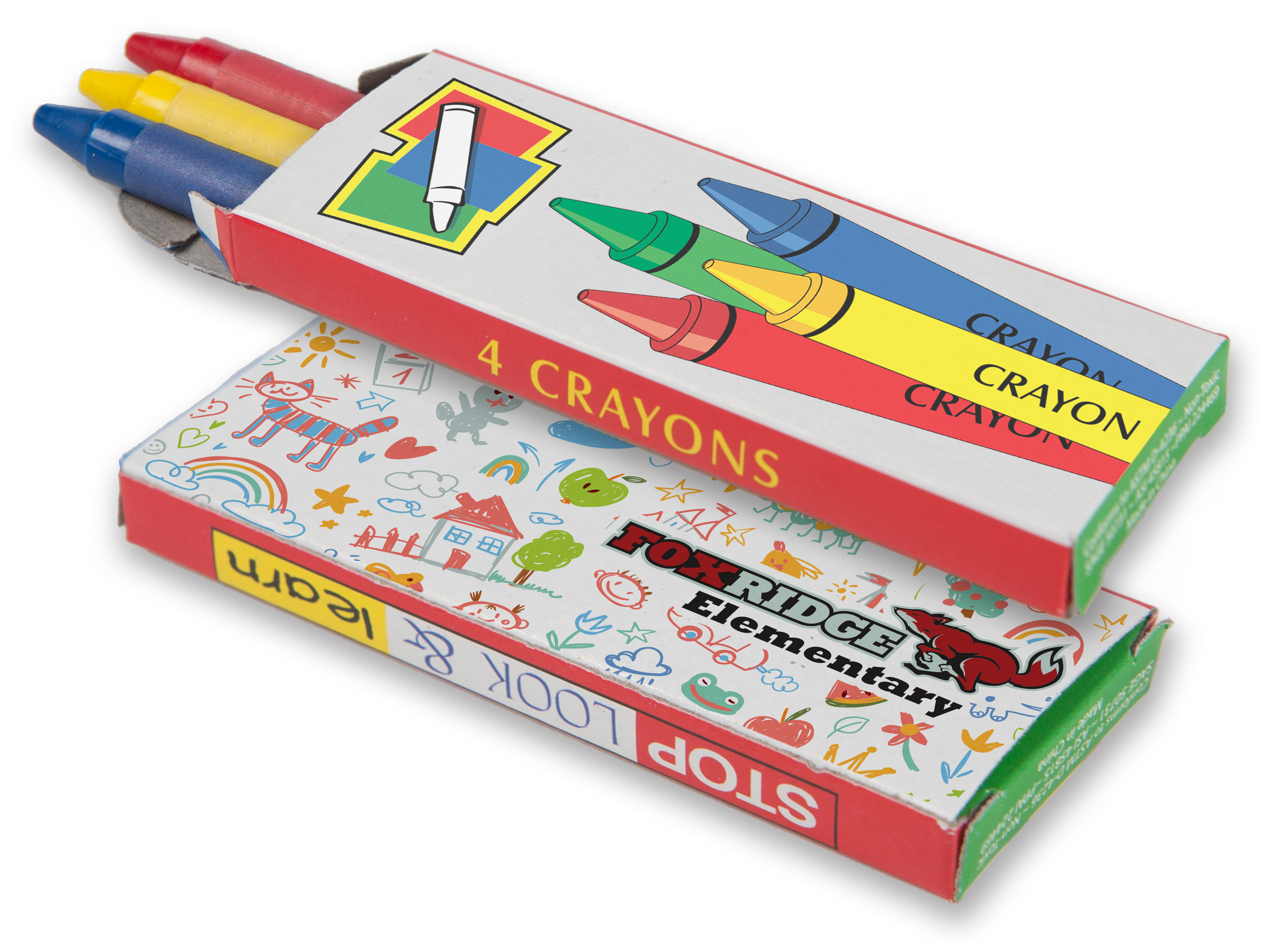 Blank Crayon Box 15