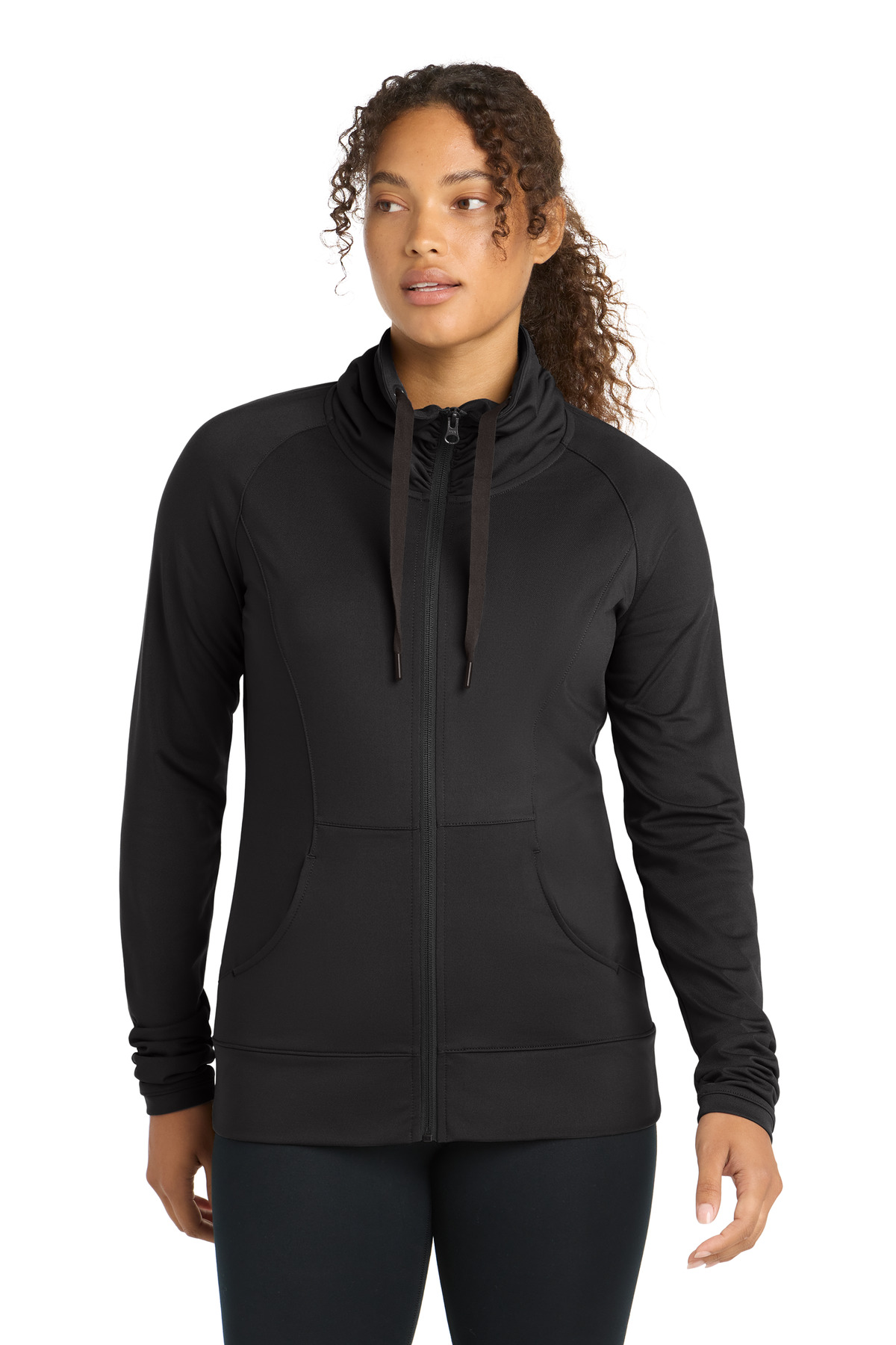 Sport-Tek Women's Sport-Wick Stretch Full-Zip Jacket. LST852 17