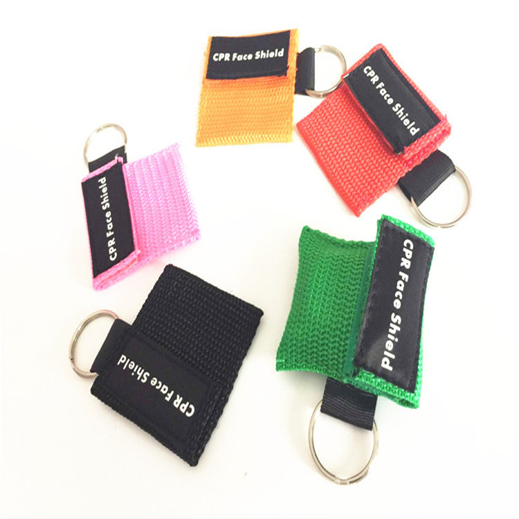 Disposable CPR Face Shield Mask Keychain 5