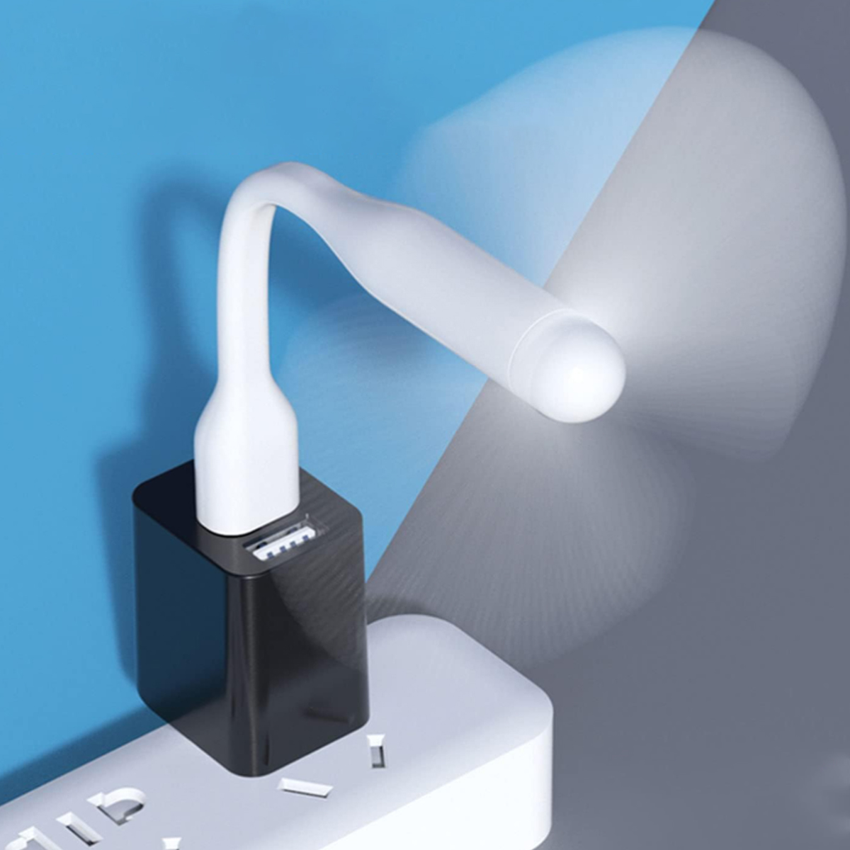 Flexible USB Mini Fan for Laptop and Power Bank 6