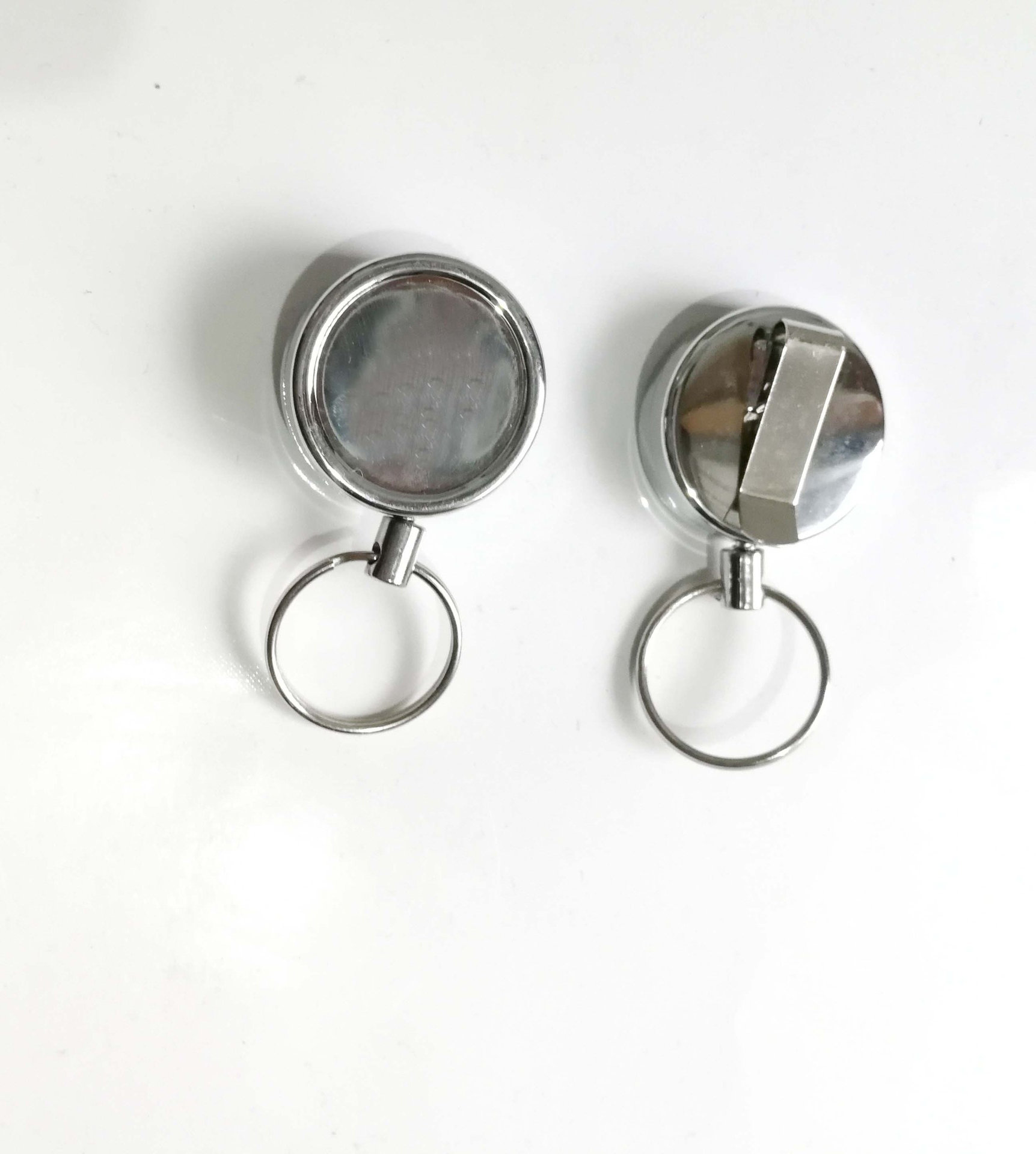 Tear Drop Epoxy Dome Retractable Badge Holder 3