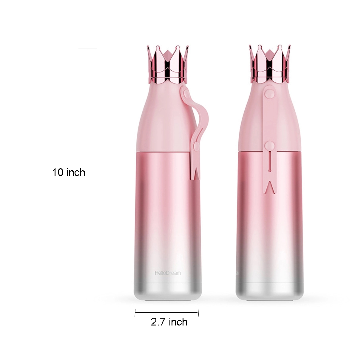 Steel Crown Thermo Vacuum Insulated Bottle With Cup 5