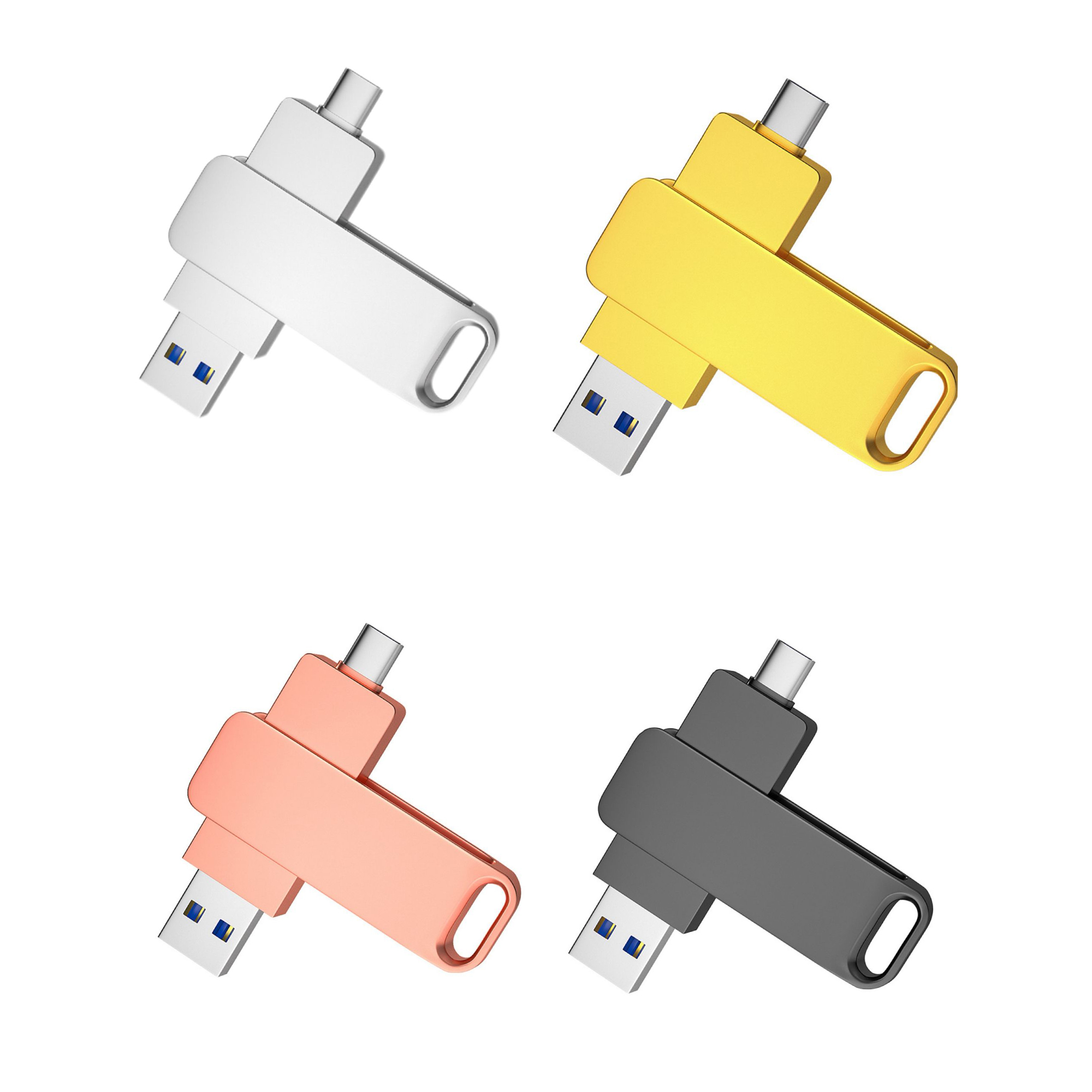64G Rotating USB Flash Drive 3