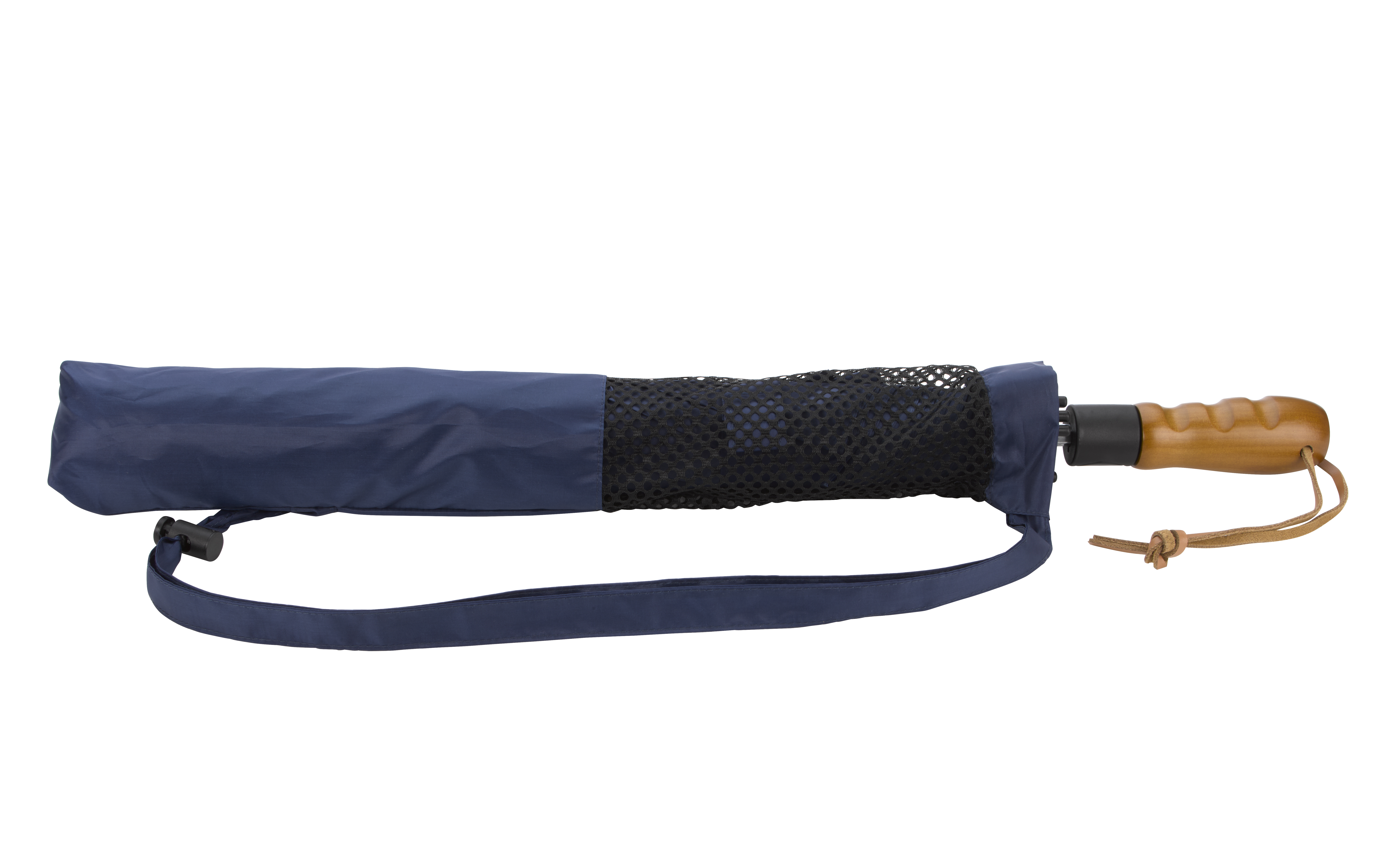 Shed Rain™ Windjammer® 58" Vented Wooden-Handled Auto-Open Jumbo Compact Umbrella 20