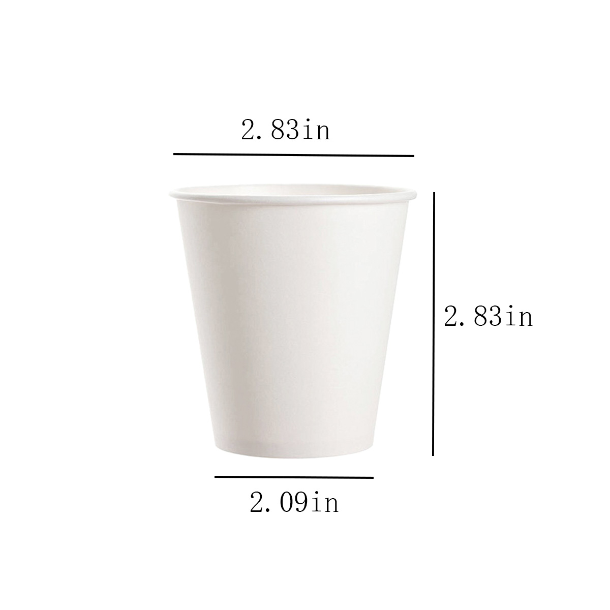 6.5oz Thickened Disposable Paper Cup MOQ1000 3
