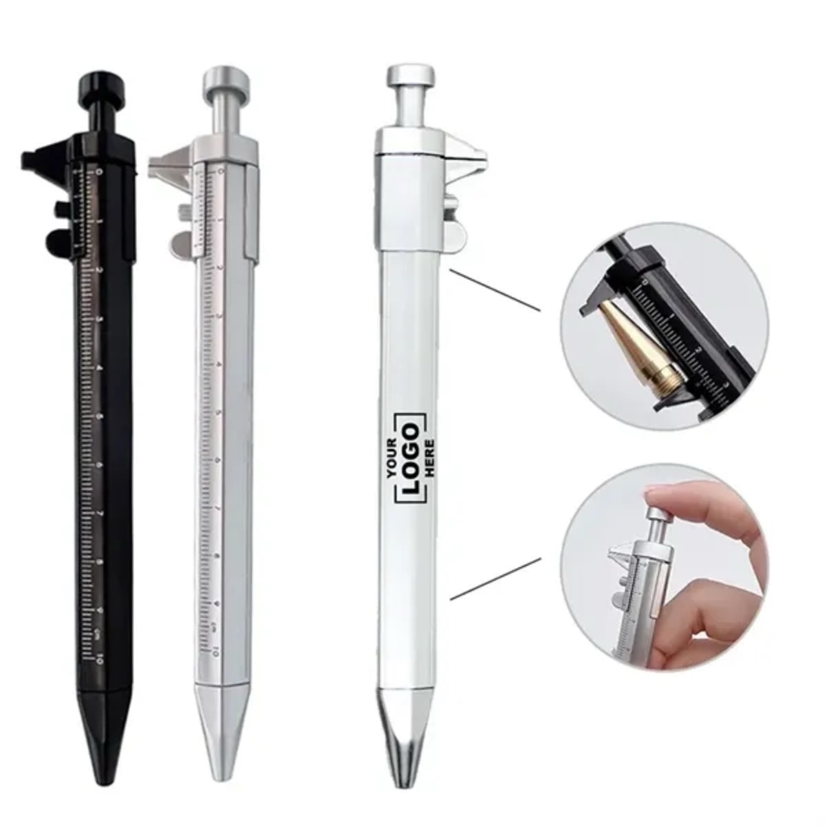 Multi-functional Ballpoint Pen With Vernier-Caliper
1