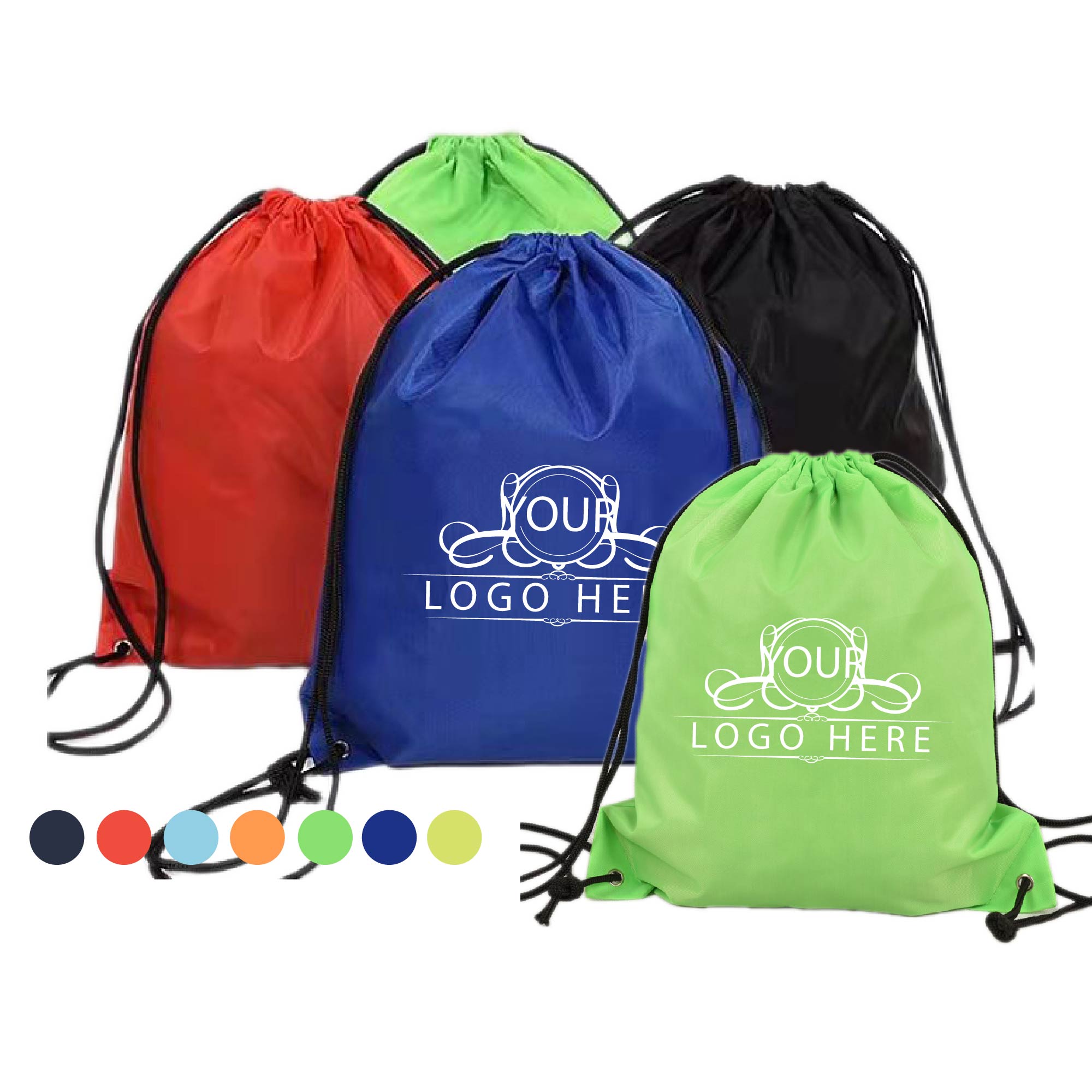 Graduate 15" X 18" Drawstring Backpack 4