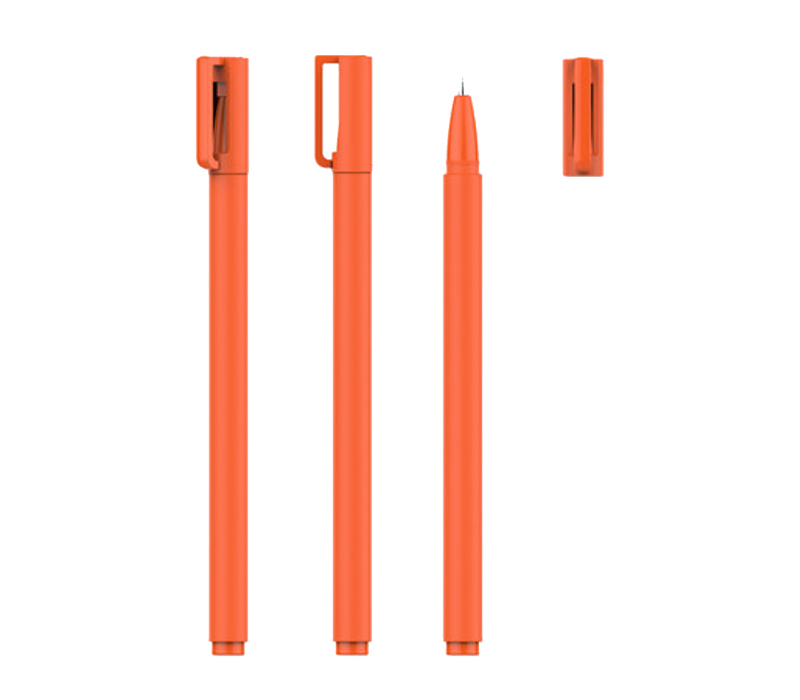 Slender Plastic Pen with Cap 7