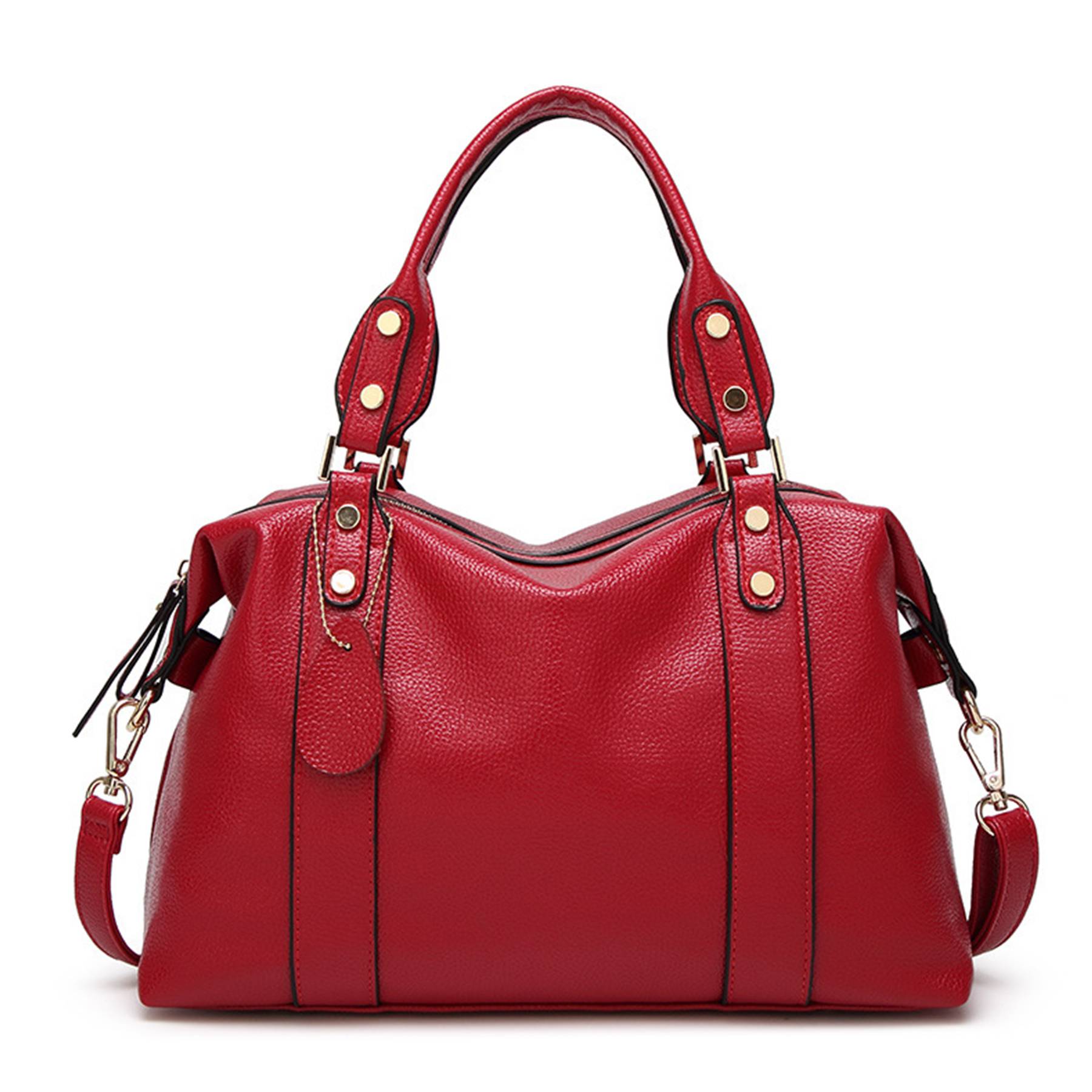 PU Purse with Handle Shoulder Tote Bag 4
