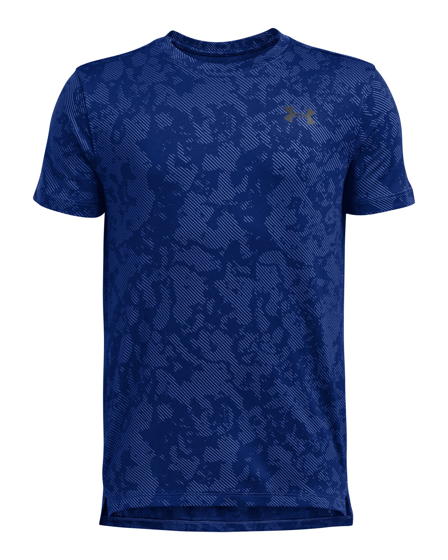 UA Tech Vent Geode Boys' Short Sleeve 14