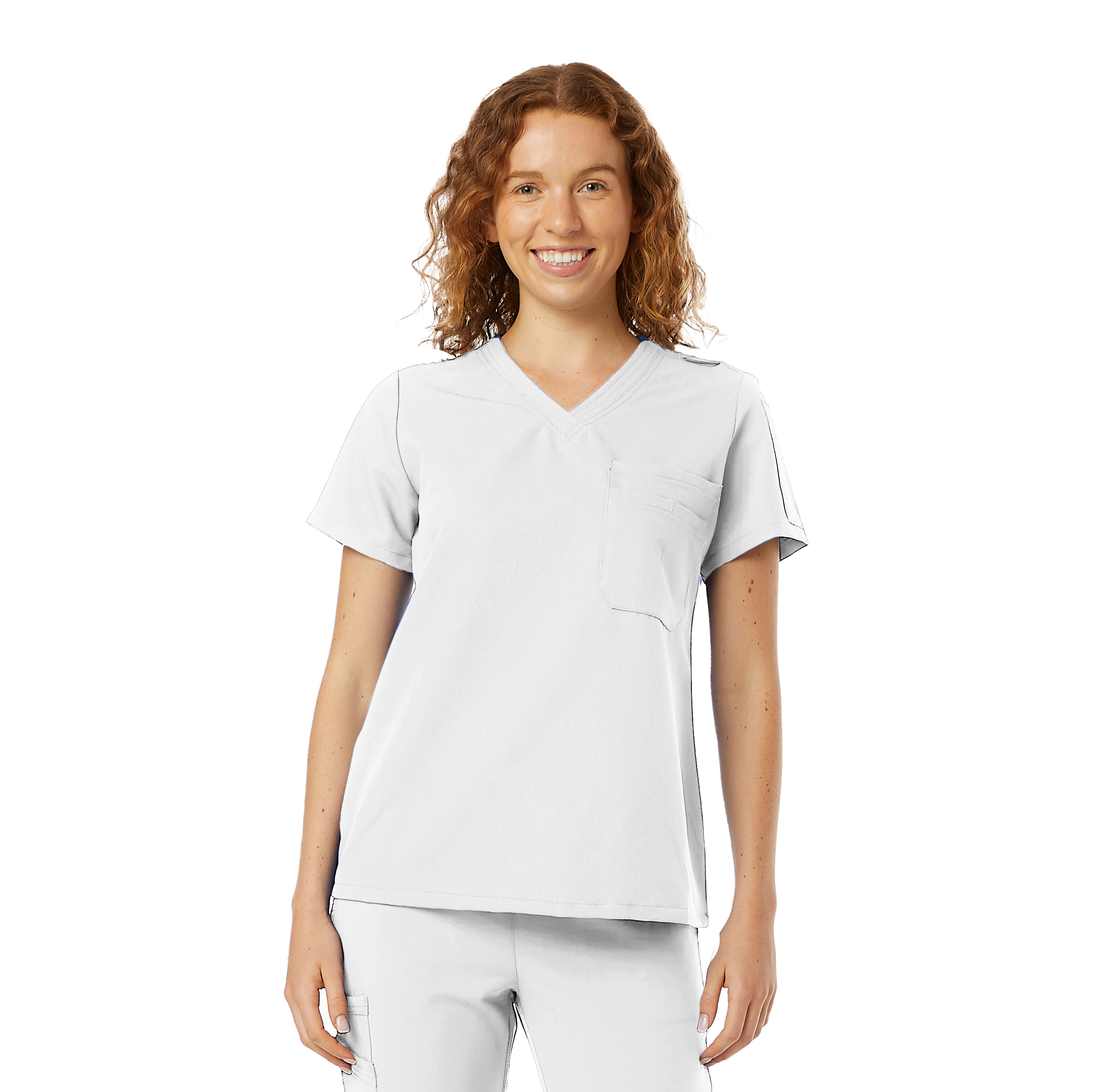 Womens WYND Tuckable Scrub Top