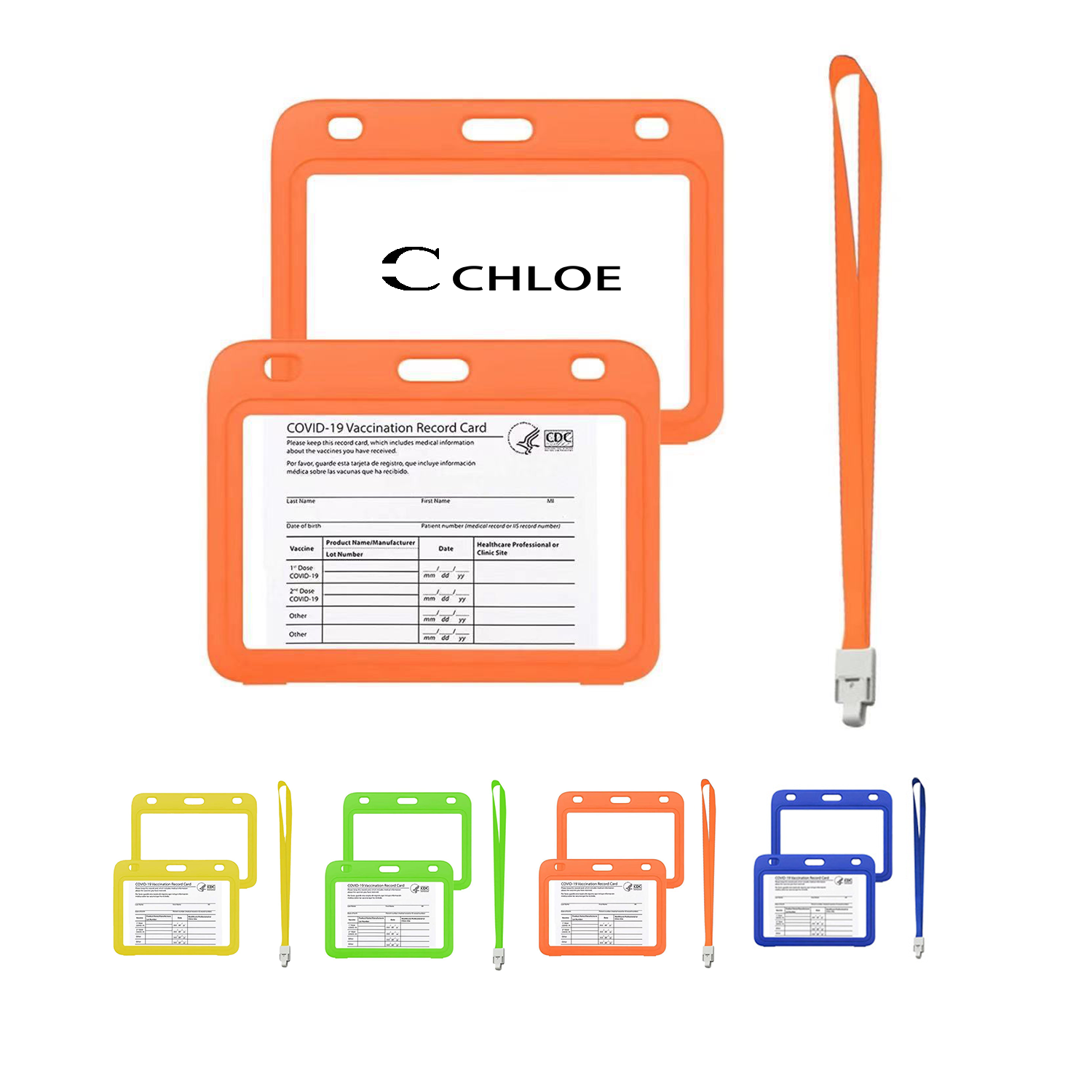 Vaccine Card Holder With Lanyard 6