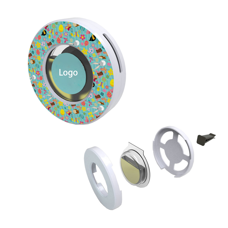 Round Car Aroma Diffuser Vent Clip 8
