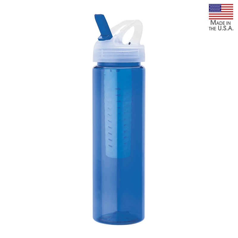 Newport 25 oz. PET Bottle with Flip Spout & Infuser 8