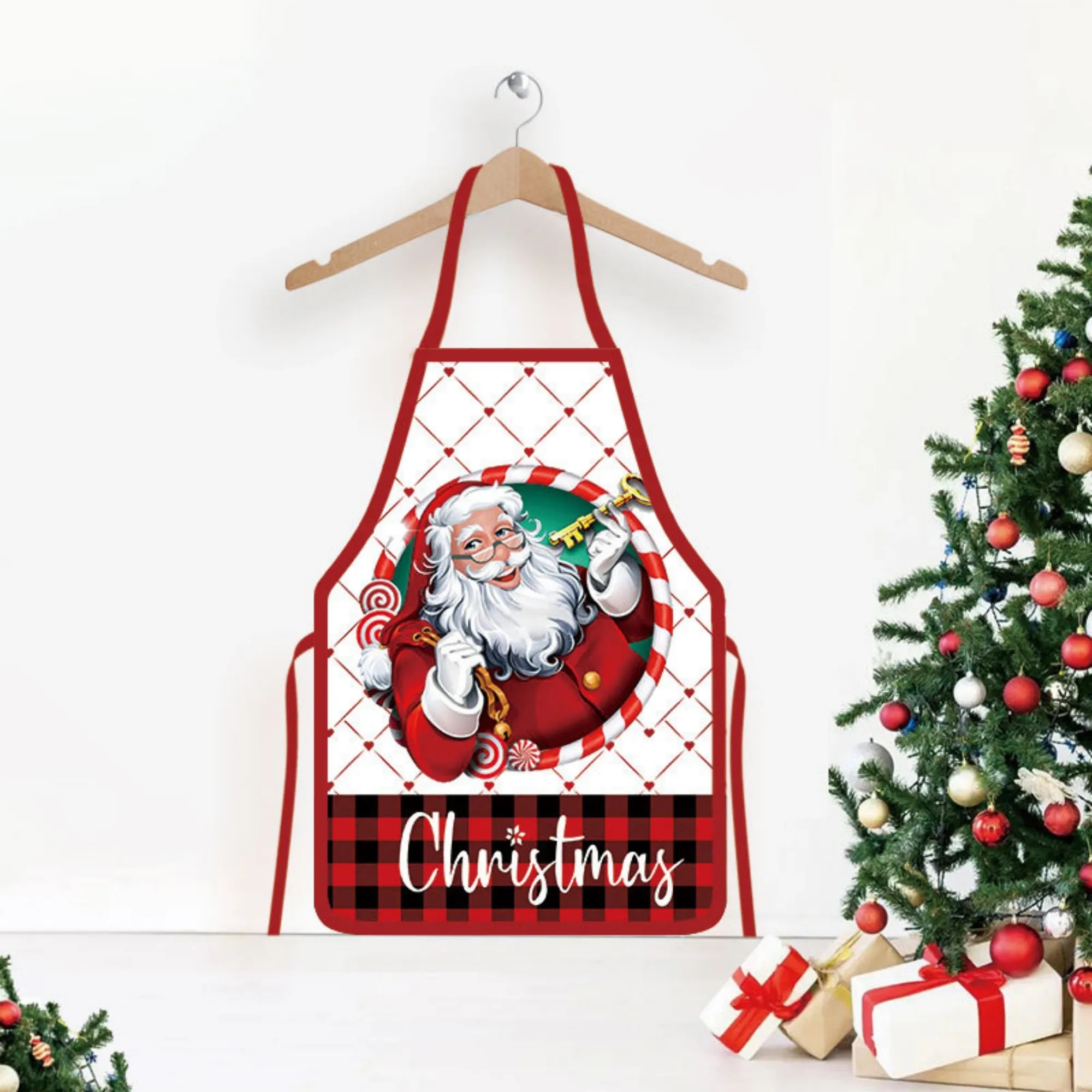 Christmas Pattern Apron 23