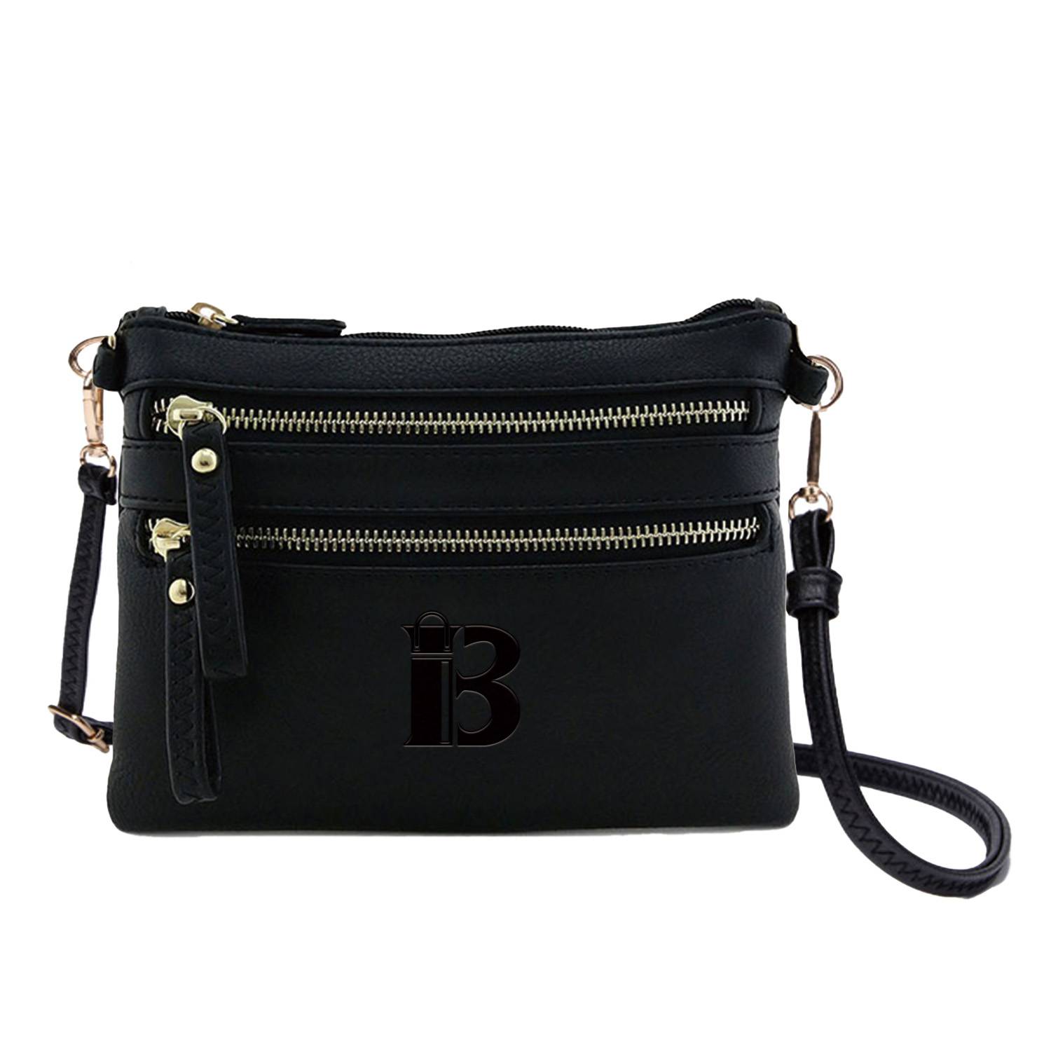 PU Leather Small Wristlet Crossbody Bag 2