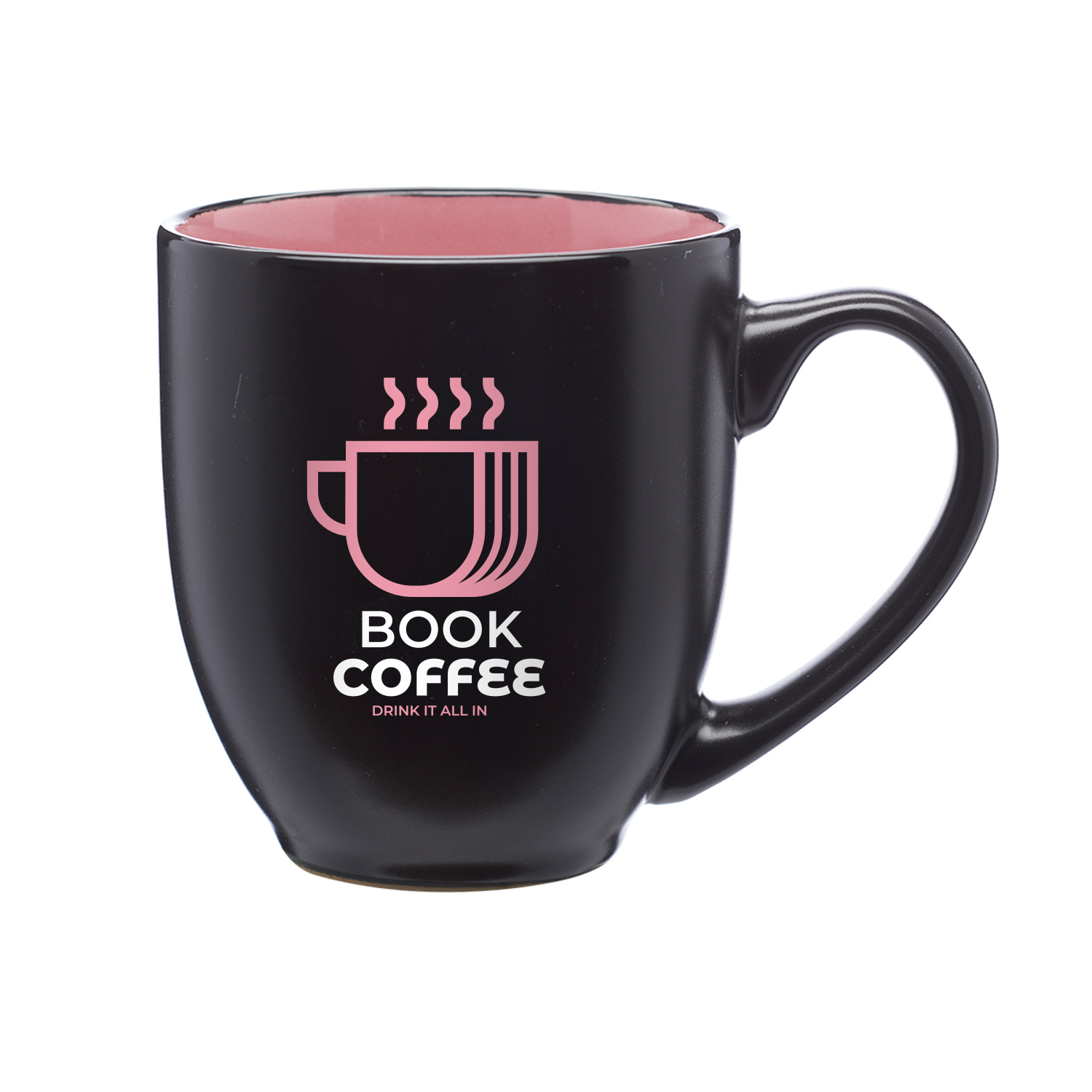 16 oz. Hidden Hue Ceramic Bistro Mug (2 Color Imprint) 9