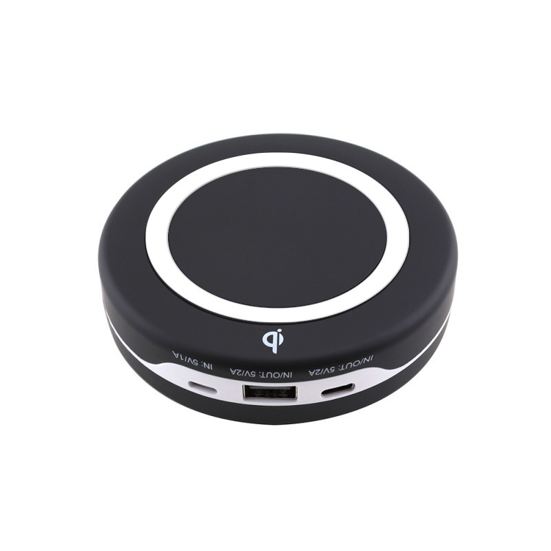 Dual wireless 5200 mAh power bank - compatible with Apple Watch®, iPhone, and Android Phones 9