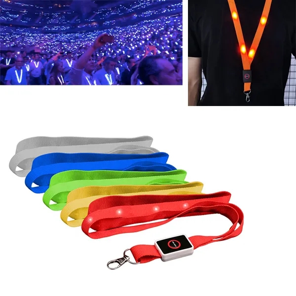 LED Light Up Glow Lanyard 2