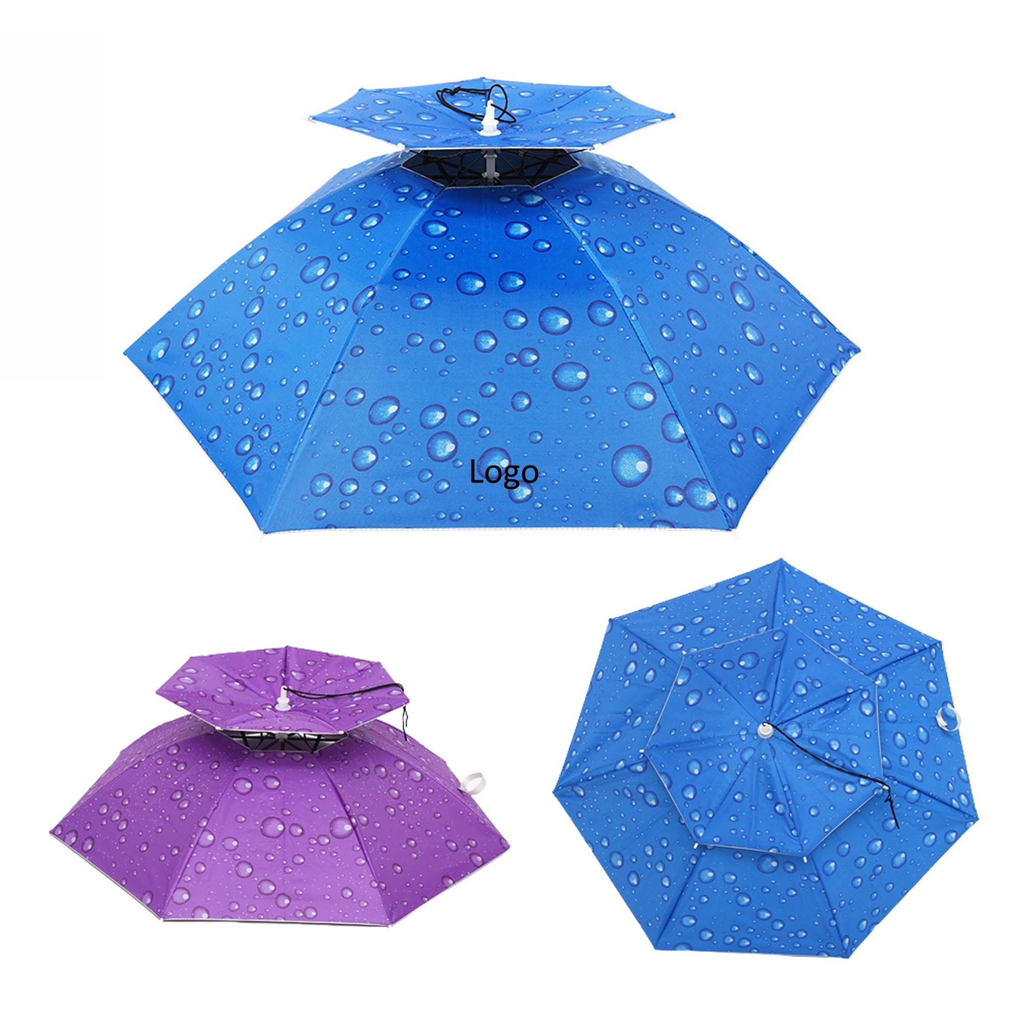 37" Diameter Large Umbrella Hat 1