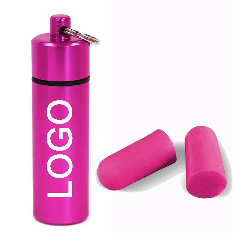 Foam Earplugs in Metal Container 2