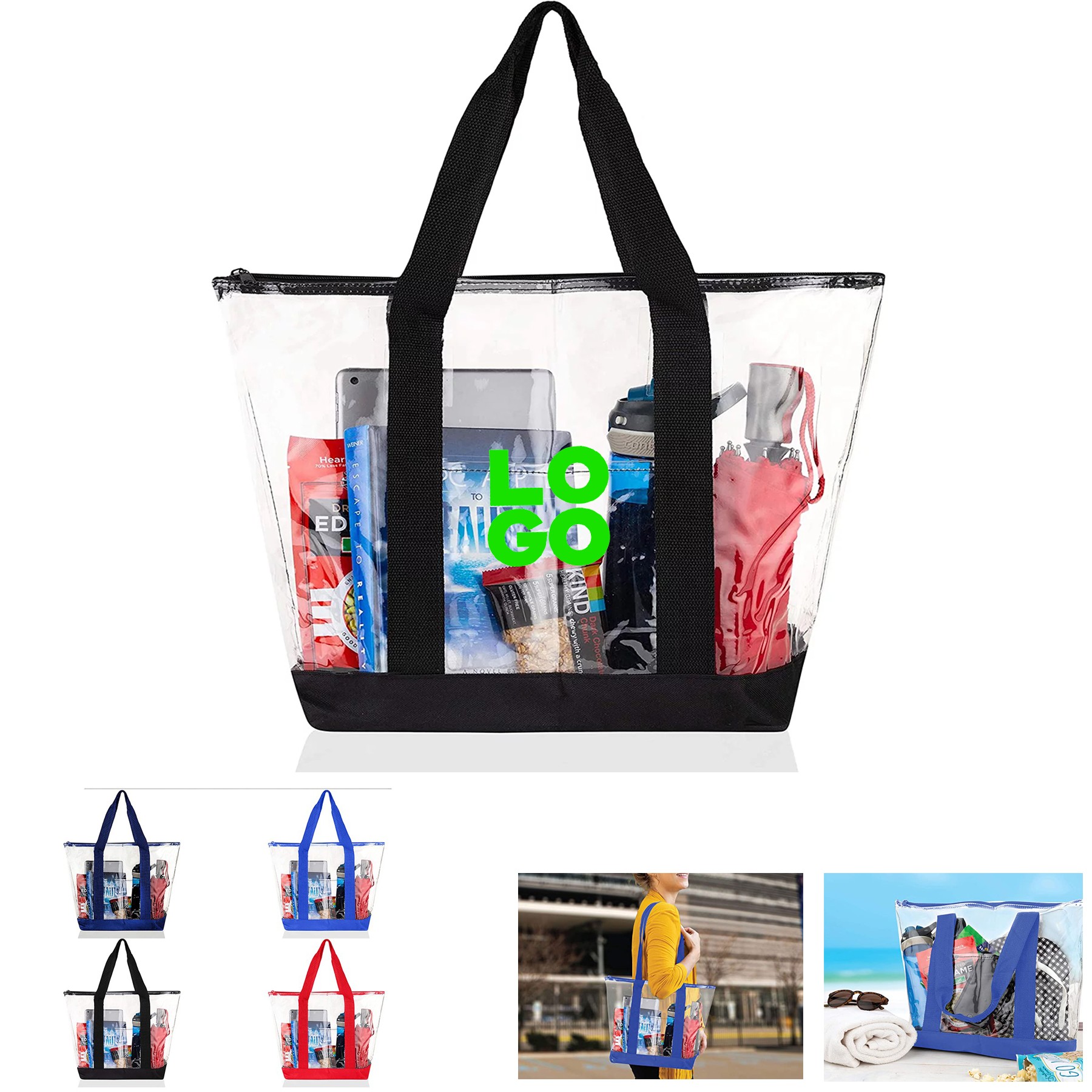 Clear Tote Bag 1