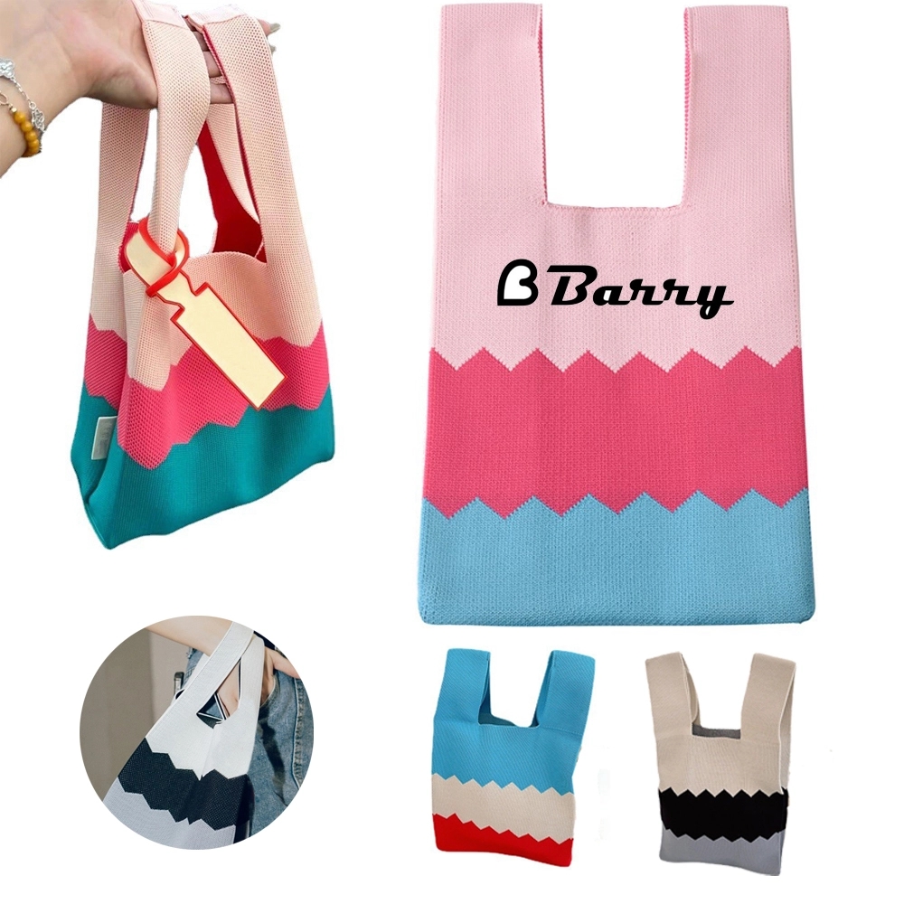 Vest Three-Color Shopping Tote Bag 7